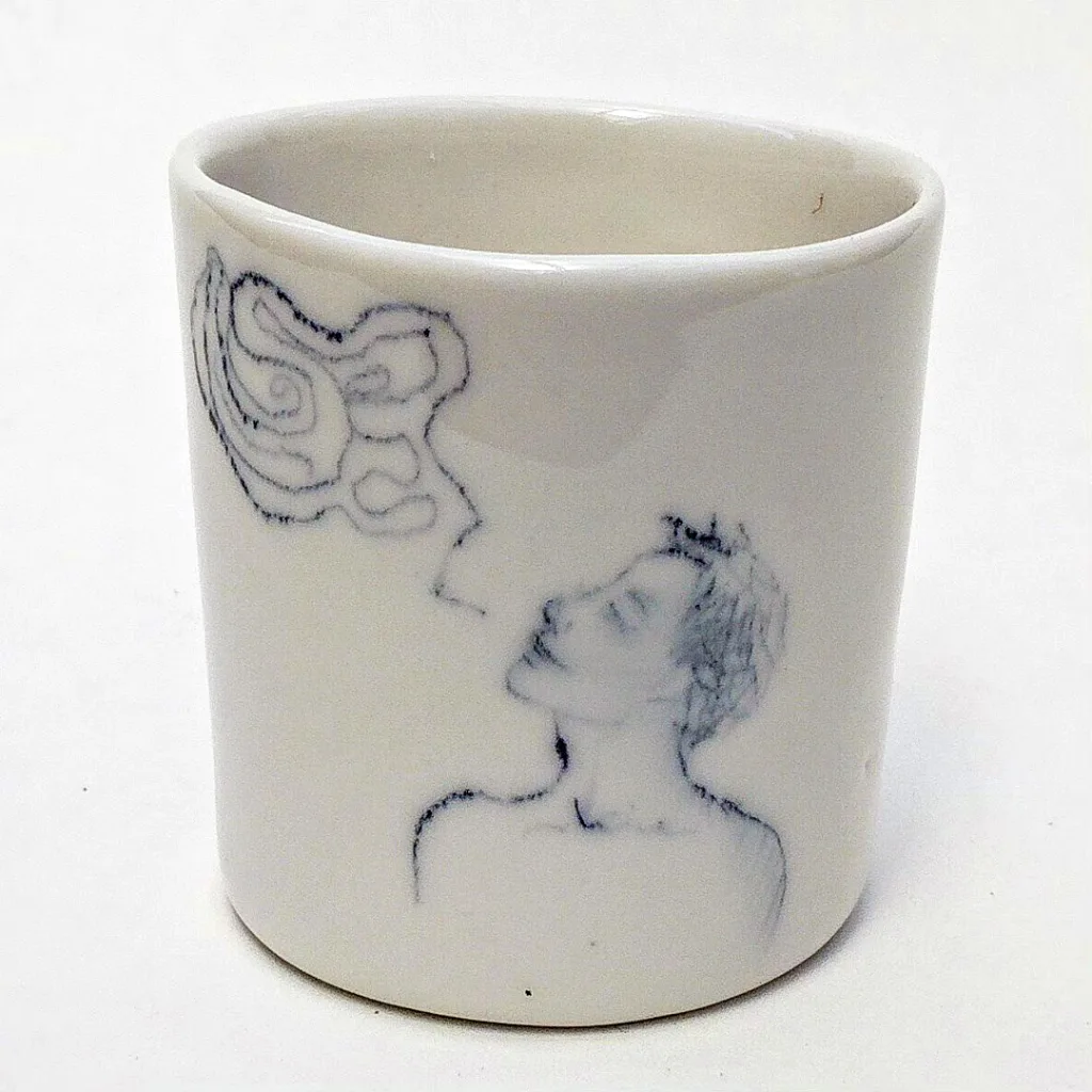 Tasse en porcelaine - humeur du jour